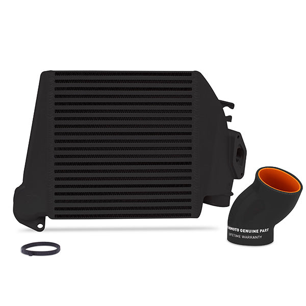 Mishimoto Subaru WRX 2008-2014 Top-Mount Intercooler Black Cooler, Black hoses MMTMIC-WRX-08BKBK