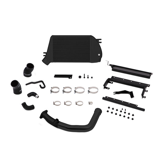 Mishimoto Subaru WRX Perf. Top Mount Intercooler (Black) & Charge-Pipe Kit (Black), 15-21 MMTMIC-WRX-15BBK