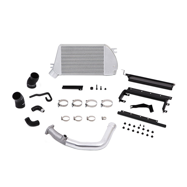 Mishimoto Subaru WRX Perf. Top Mount Intercooler & Charge-Pipe Kit, 2015-2021, silver MMTMIC-WRX-15PSL