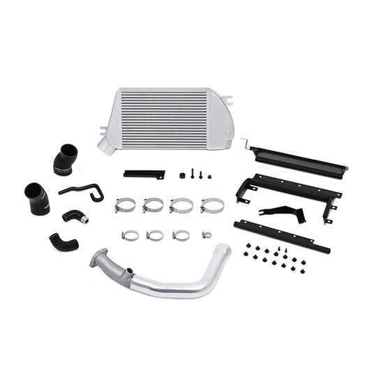 Mishimoto Subaru WRX Perf. Top Mount Intercooler & Charge-Pipe Kit, 2015-2021, silver MMTMIC-WRX-15PSL