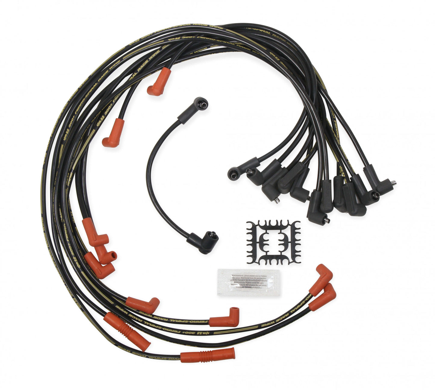 ACCEL Spark Plug Wires - 300 Ferro-Spiral Race Wire Set - 8.8mm 7045ACC