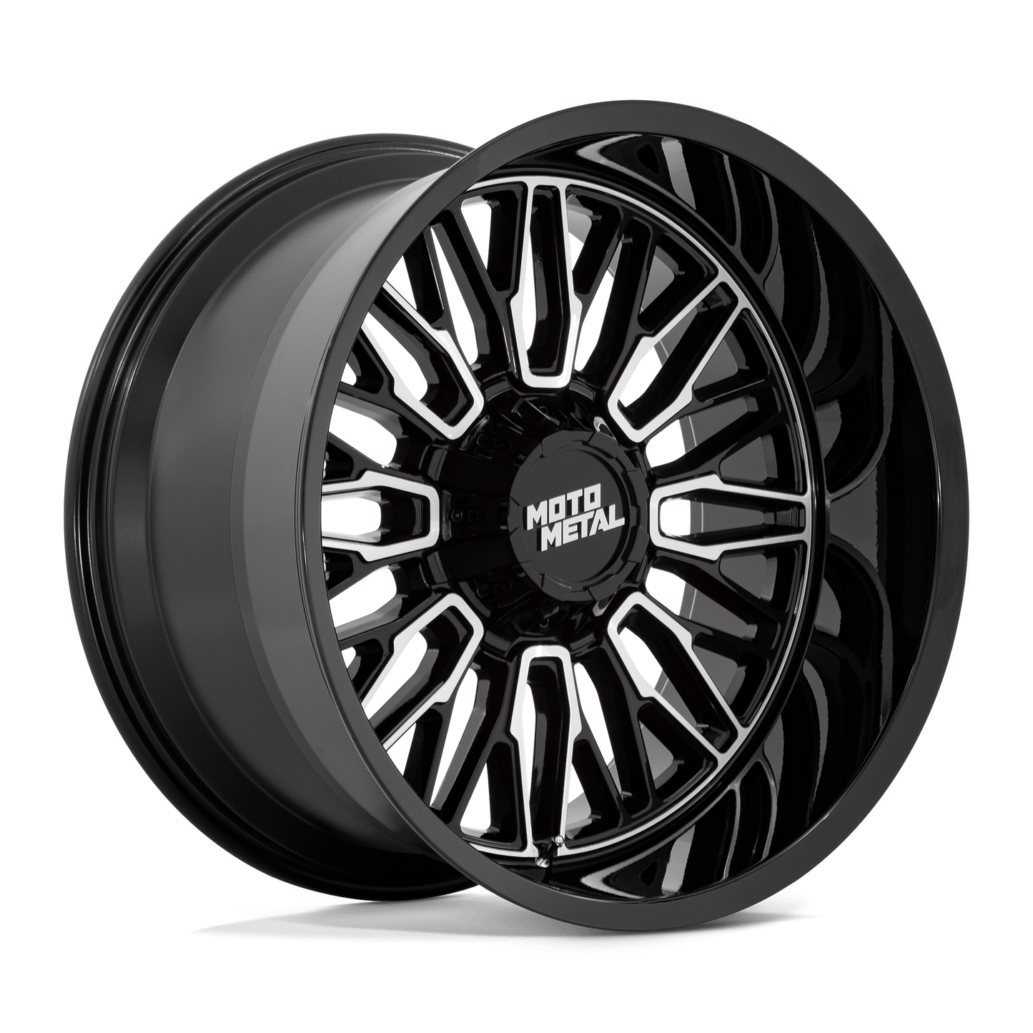 MO809 20X10 8X6.5 G-BLK-MACH -18MM