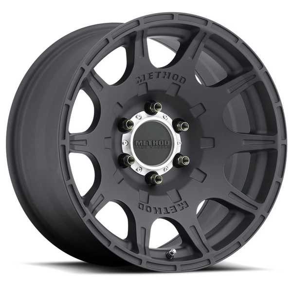 Roost Model N/A  18x9  5.75 Backspace/18mm Offset  110.5mm Hub Bore (Matte Black)
