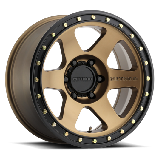 Con6 Model BOLT 304/305  17x8.5  4.75 Backspace - 71.5mm Hub Bore (Bronze/Black Street Loc)