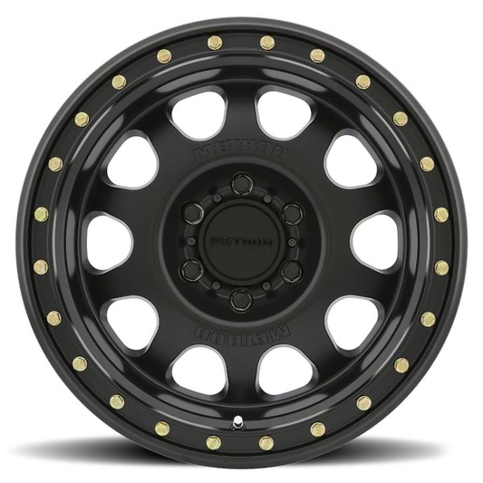 Vex Model BOLT 304/305  17x8.5  4.75 Backspace - 87mm Hub Bore (Matte Black)