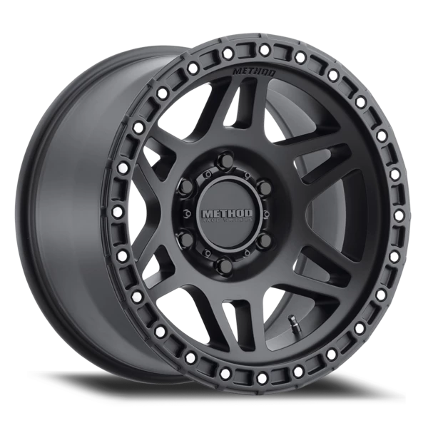MR312  17x8.5  0mm Offset  5x5  71.5mm Centerbore  Matte Black 