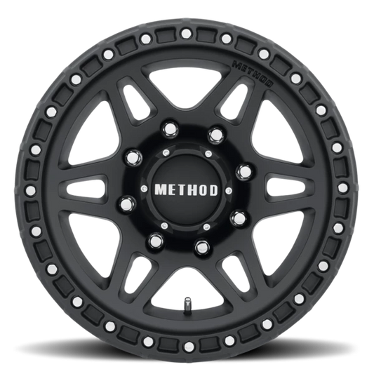 MR312  17x8.5  0mm Offset  8x170  130.81mm Centerbore  Matte Black 