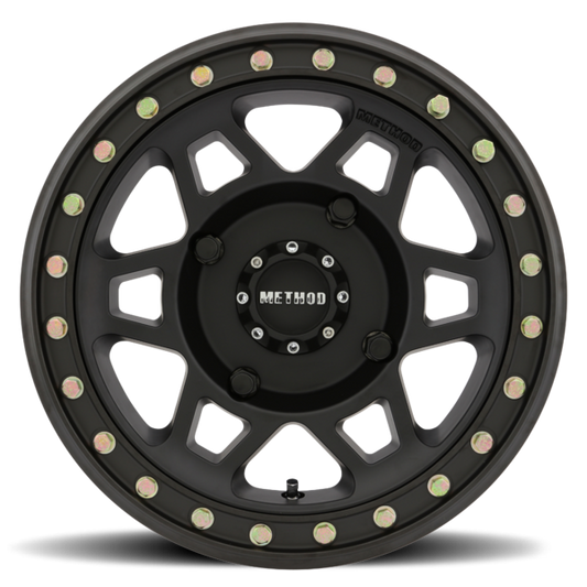 405 Model  15x7  5.3in Backspace / 38mm Offset  132mm Hub Bore (Matte Black)