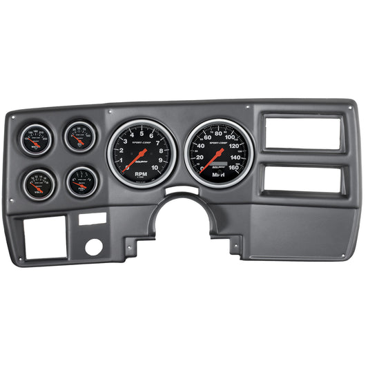 AutoMeter 5 GAUGE DIRECT-FIT DASH KIT MUSTANG 65-66 AMERICAN MUSCLE 7035-AM