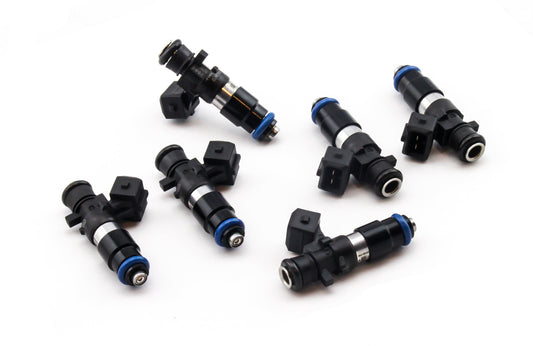 Deatschwerks Set of 6 Bosch EV14 1200cc Injectors for Honda Accord V6 2003-07, Acura TL 2004-08, and Nissan Patrol TB48 DEW-16MX-03-1200-6
