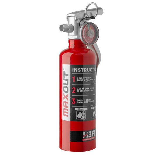 H3R MaxOut 1lb Fire Extinguisher - Dry Chemical MX100B