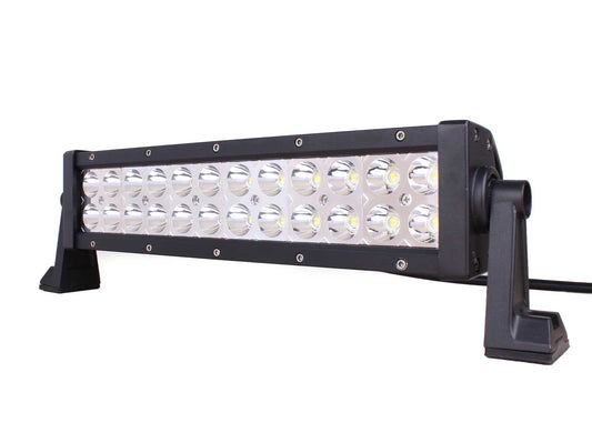 Quake LED - QUDA018 - 14 Inch LED Light Bar Dual Row 72 Watt Combo White/Amber Magma Series