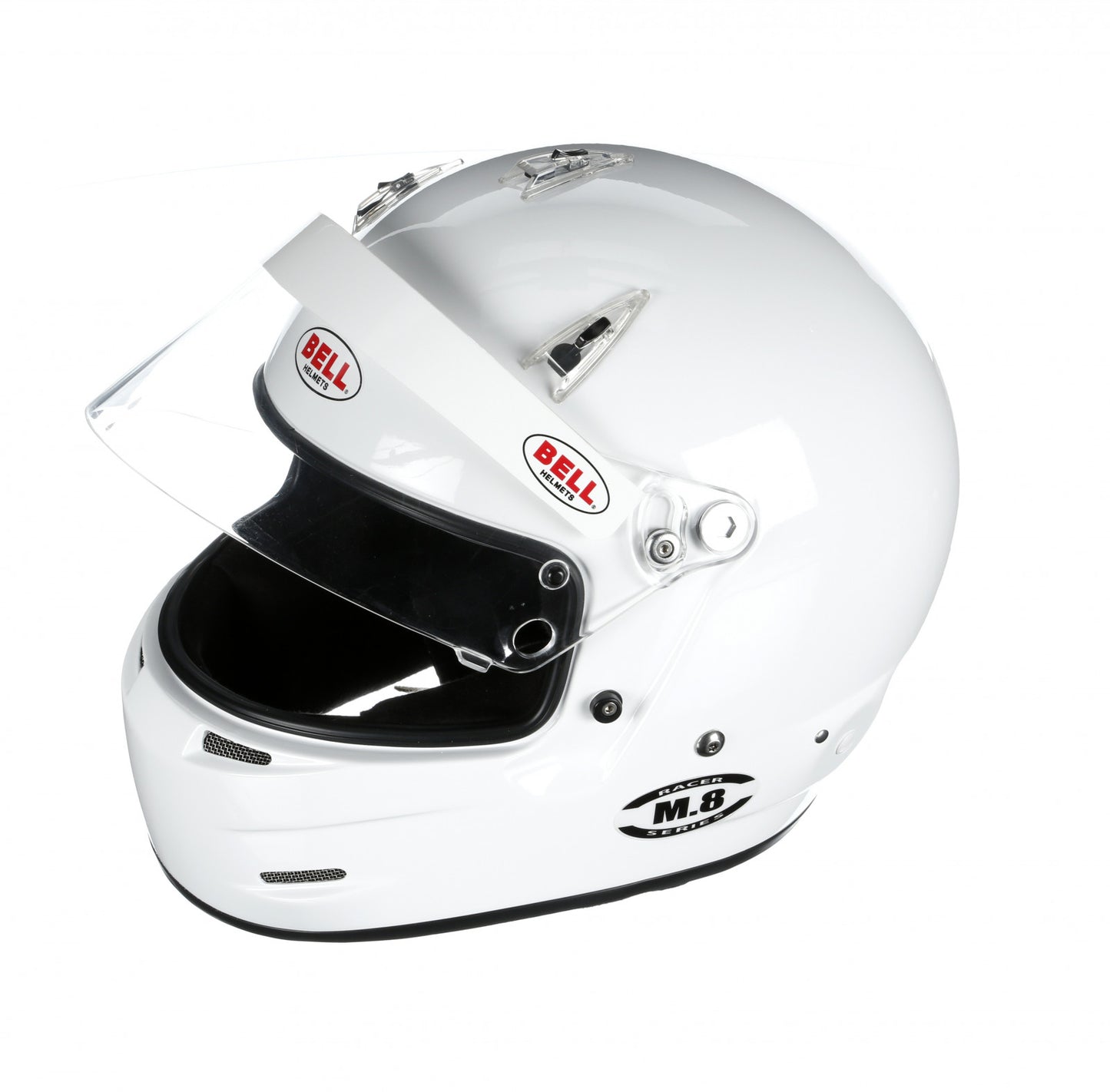 Bell M8 Racing Helmet-White Size 2X Extra Small 1419A01