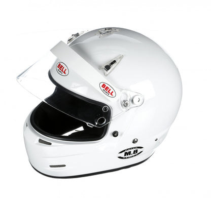 Bell M8 Racing Helmet-White Size Extra Small 1419A02