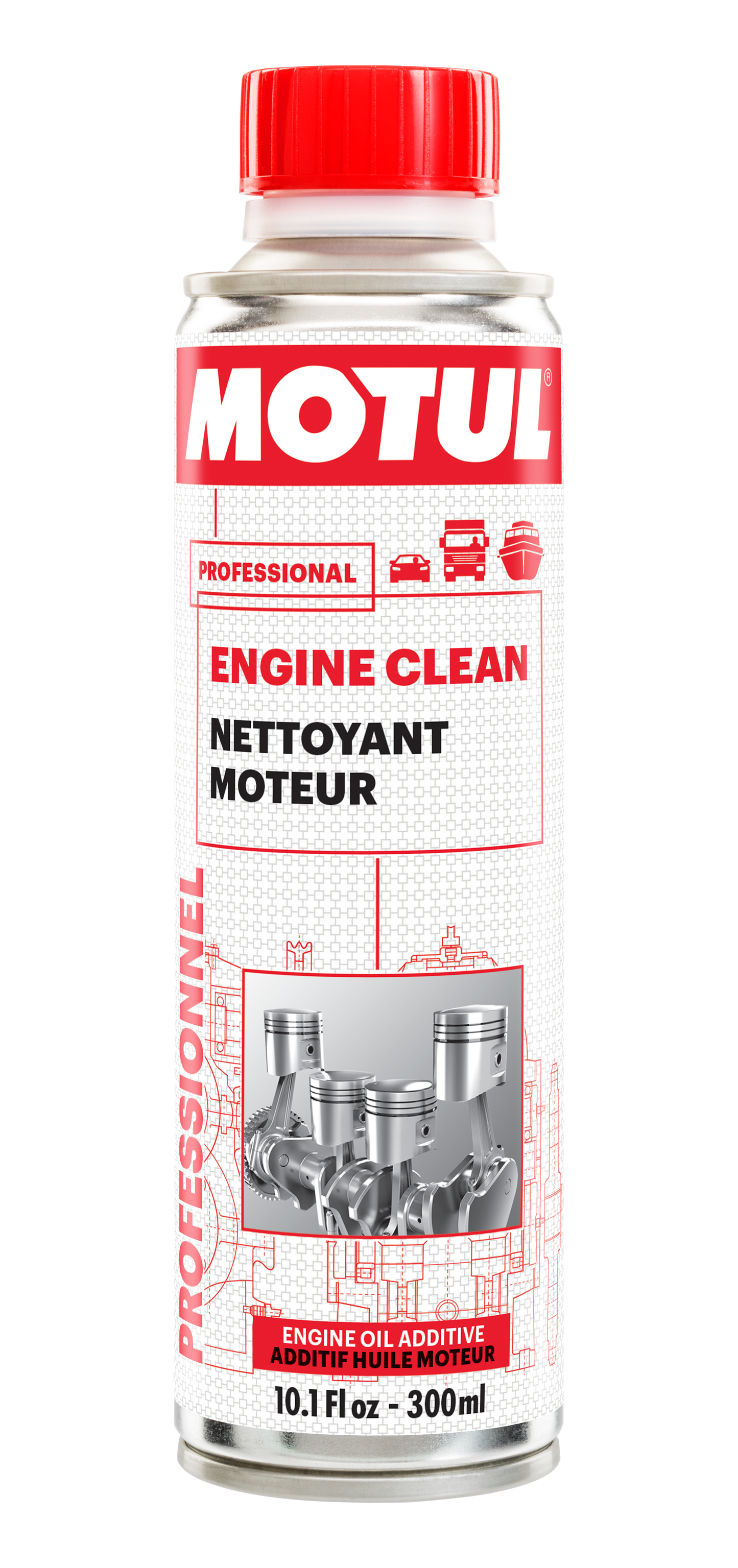 Motul ENGINE CLEAN AUTO - 0.300L - Engine Oil Flush Additive 109541