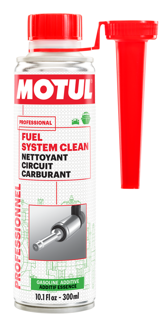 Motul FUEL SYSTEM CLEAN AUTO - 0.300L - Fuel System Clean Additive 109543