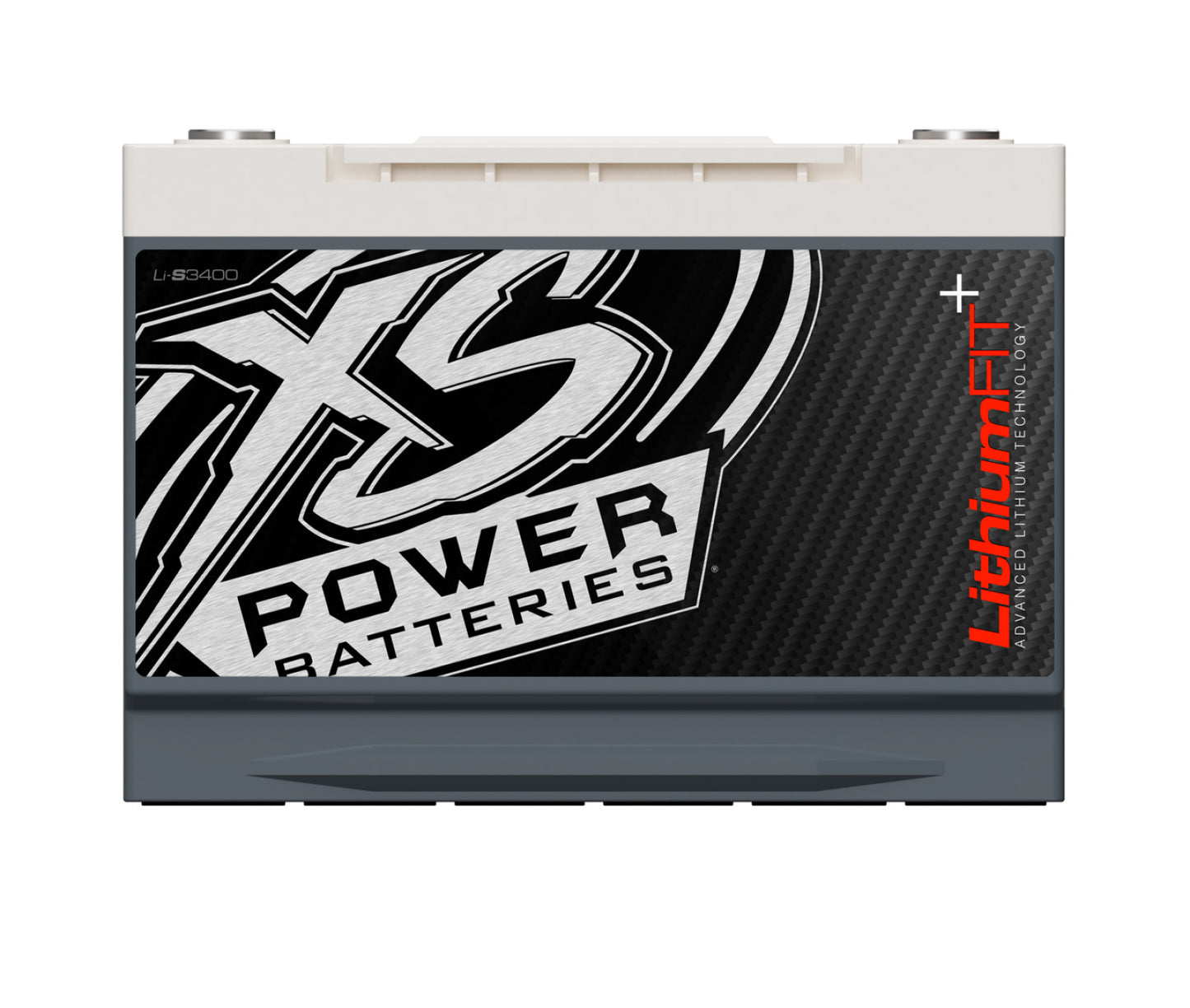 XS Power Batteries Lithium Racing 12V Batteries - M6 Terminal Bolts Included 4800 Max Amps Li-S3400