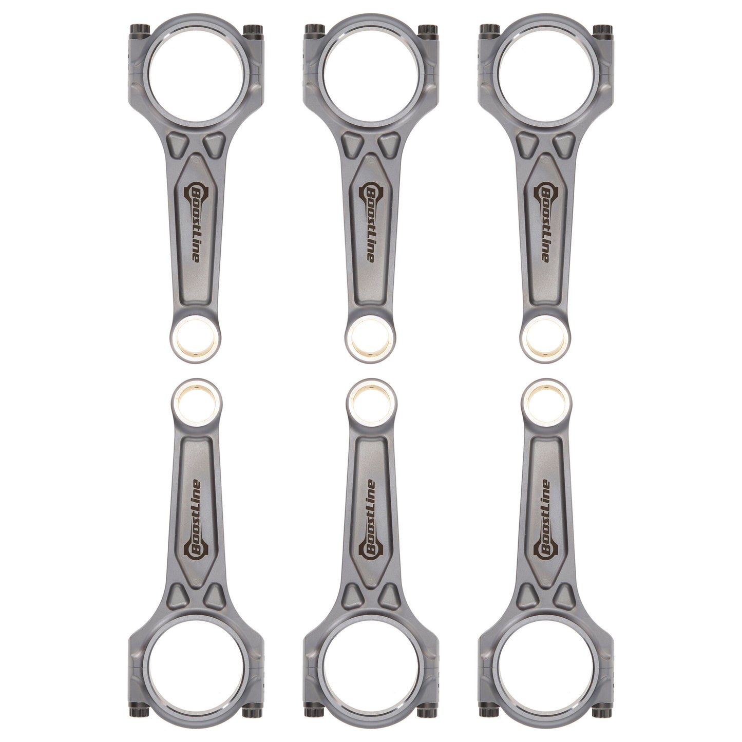 BoostLine Nissan TB48DE 6.437 In. Length Connecting Rod Set NI6437-905