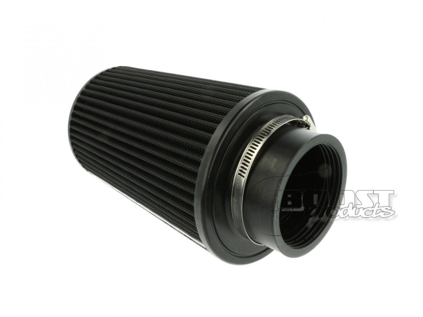 BOOST products Universal Air Filter 76mm (3") ID Connection, 200mm (7-7/8") Length Black IN-LU-200-076