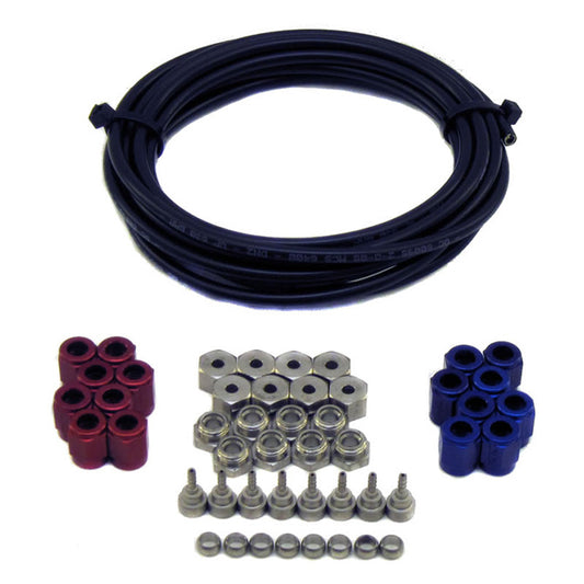 Nitrous Express D-2 BLACK HOSE CONVERSION FOR 4 CYL. DIRECT PORT SYSTEMS. NX-NX401