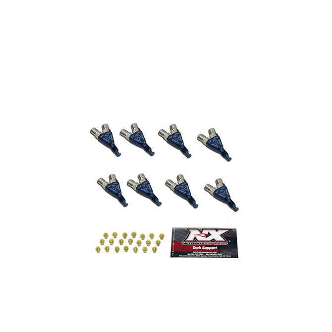 Nitrous Express PIRANHA NOZZLES 8 CYL (INCLUDES ALL HP SETTINGS) NX-NX700