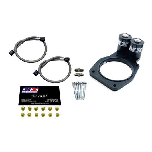 Nitrous Express EFI PLATE CONVERSION 5TH GEN CAMARO W/ ATTACHED SOLENOIDS NX-NX931