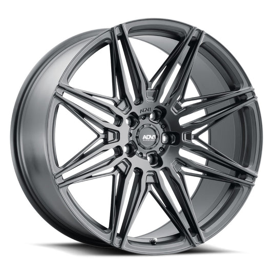 ADV.1 22x9.0 ADV08 SC 5x112 ET30 BS6.2 Satin BLK 66.56 Wheel V11229044P30