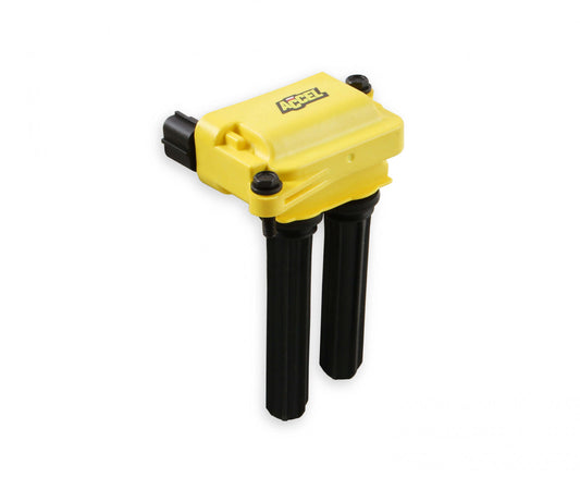 ACCEL Ignition Coil 2005-2020 Gen 3 Chrysler Hemi 5.7L/6.1L/6.2L/6.4L, yellow, Dual Plug, 8-Pack 140038-8