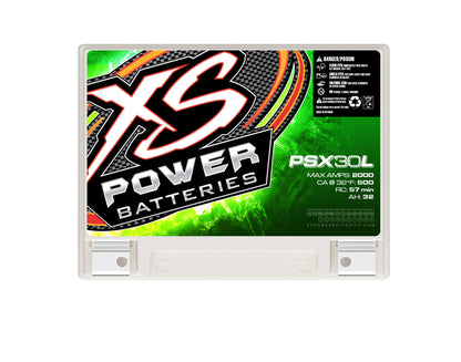 XS Power Batteries 12V AGM Powersports Series Batteries - M6 Terminal Bolts Included 2000 Max Amps PSX30L