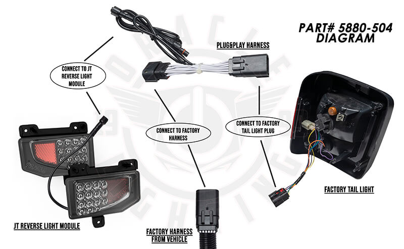 Oracle Lighting 5880-504 - Wiring Harness
