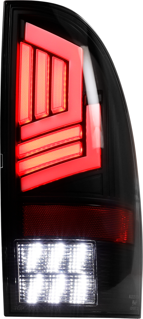 WINJET 2005-2015 Toyota Tacoma Sequentail Tail Lights CTWJ-0704-BS-SQ
