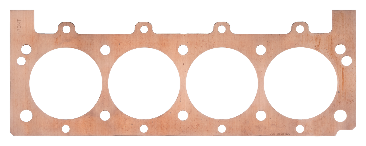 SCE Gaskets FORD C460 18 BOLT 4.700 X .062 NO WTR PRO COPPER HD GSKT LEF P547062NWL