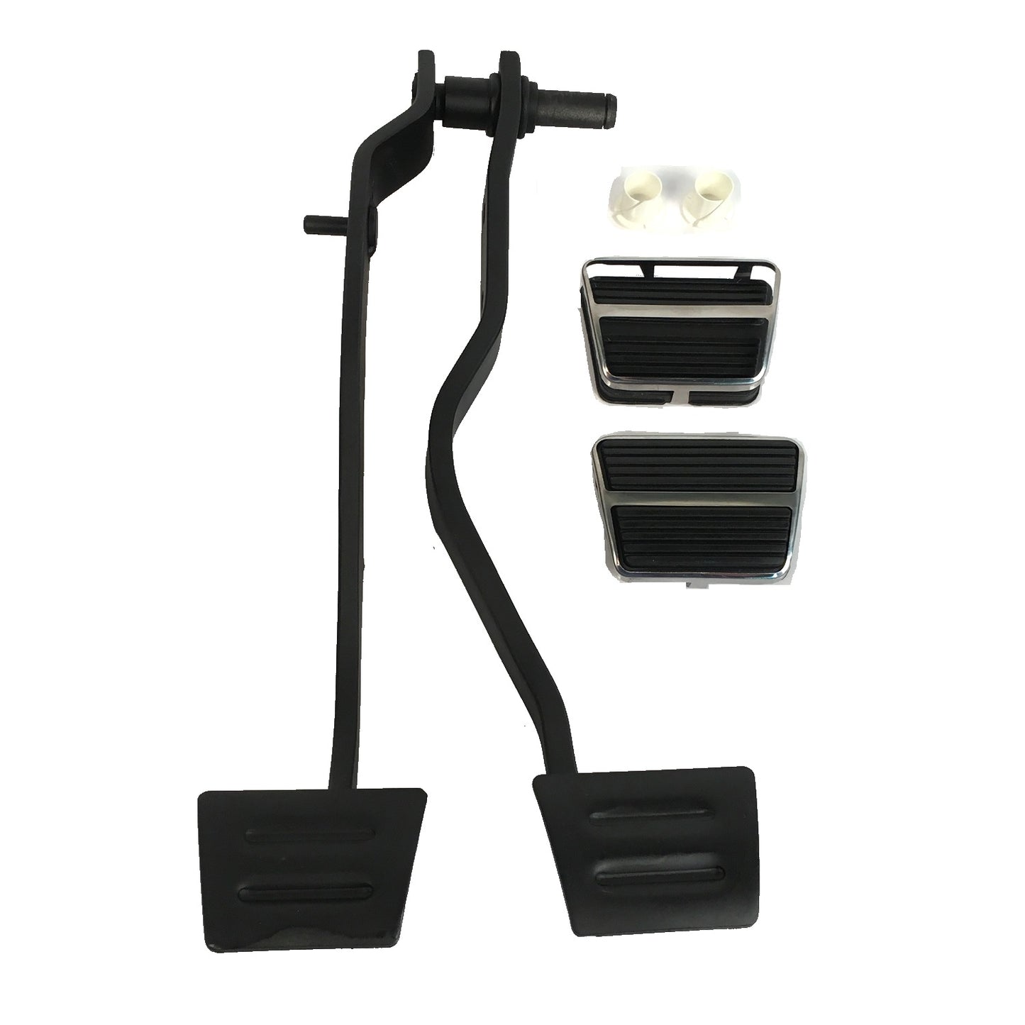 Silver Sport Transmissions Clutch And Brake Pedal Conversion Kit 1968 1982 Chevy Corvette PAGP-PE19A