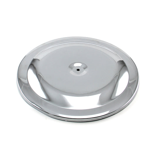 Speedmaster PCE103.1004 14" Chrome Round Race Style Air Cleaner Top - Chrome