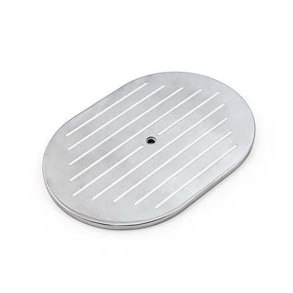 Speedmaster PCE103.1007 12" Aluminum Oval Ball Milled Air Cleaner Top