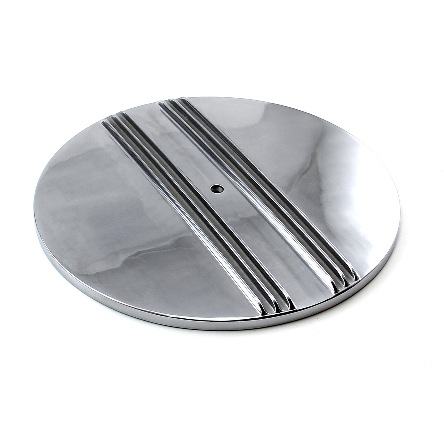 Speedmaster PCE103.1011 14" Aluminum Classic Finned Center Air Cleaner Top