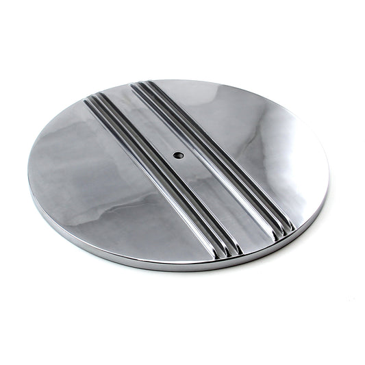 Speedmaster PCE103.1011 14" Aluminum Classic Finned Center Air Cleaner Top