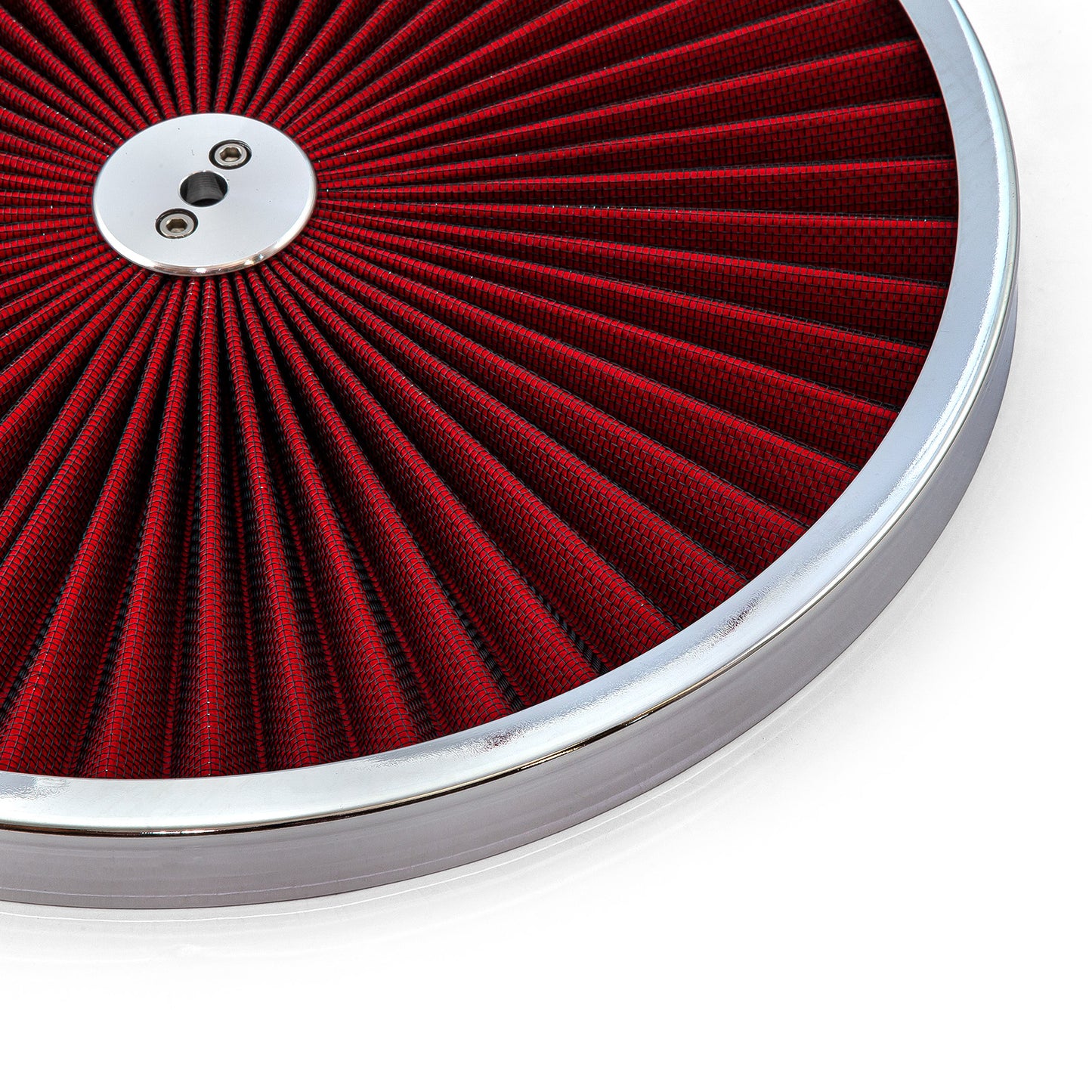 Speedmaster PCE103.1015 14" Extreme Style W/ Chrome Outer Ring Washable Air Cleaner Top