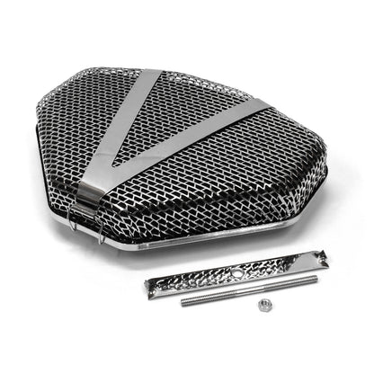 Speedmaster PCE104.1003 12" X 8" X 2.5" Superflow Triangle Open Screen Filter Air Cleaner Kit