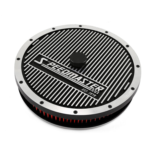 Speedmaster PCE104.1038 14" X 2" Washable Element Elite Top Flat Base Air Cleaner Kit