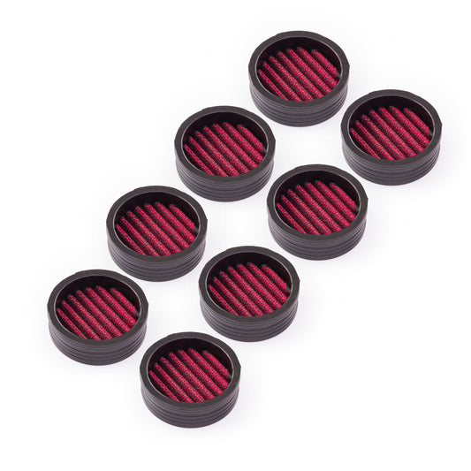 Speedmaster PCE104.1090.02 Push-In Washable Air Cleaner Filter For Stack Intake Sidedraft / Downdraft [set Of 8]