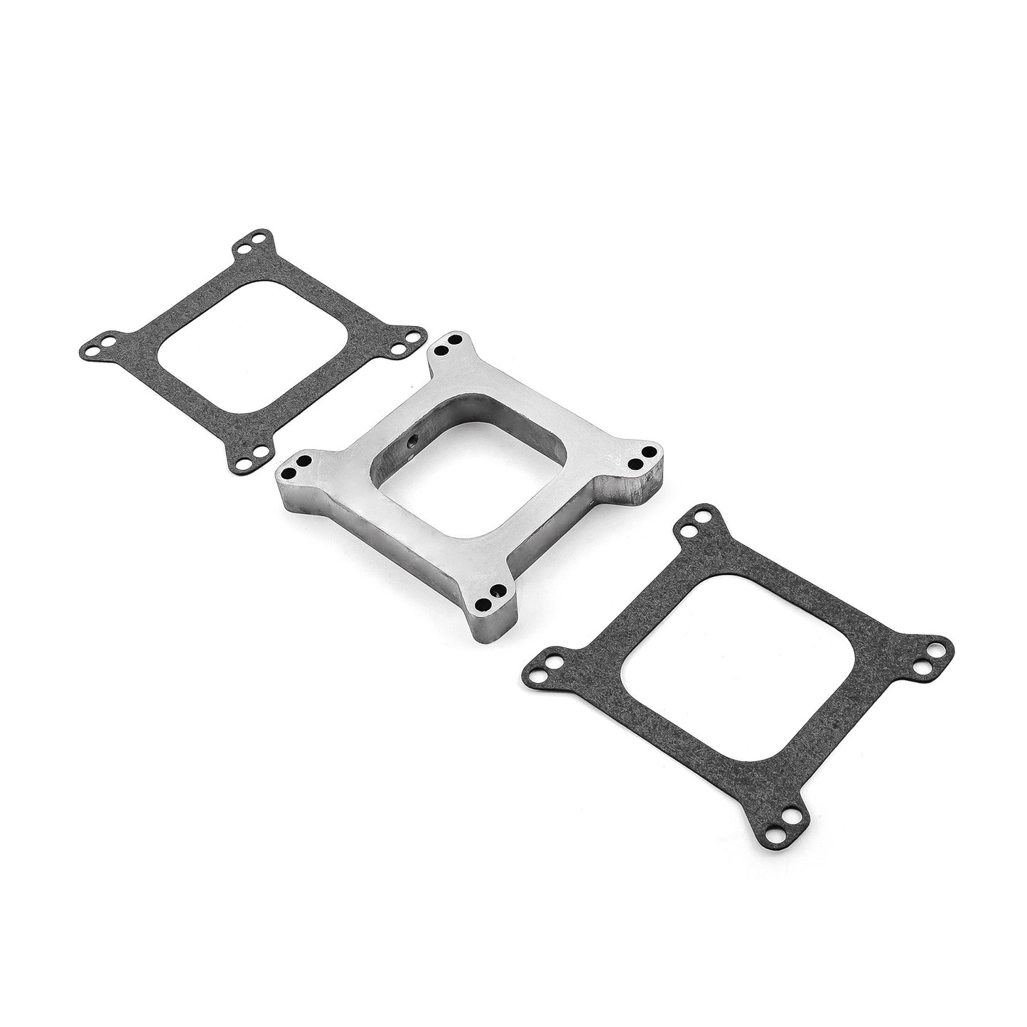 Speedmaster PCE120.1002 1" Aluminum Open Carburetor Spacer With Vacuum Tube