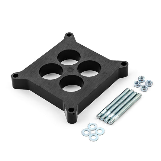 Speedmaster PCE120.1003 1" Phenolic / Bakelite Carburetor Spacer Square Bore 4 Port