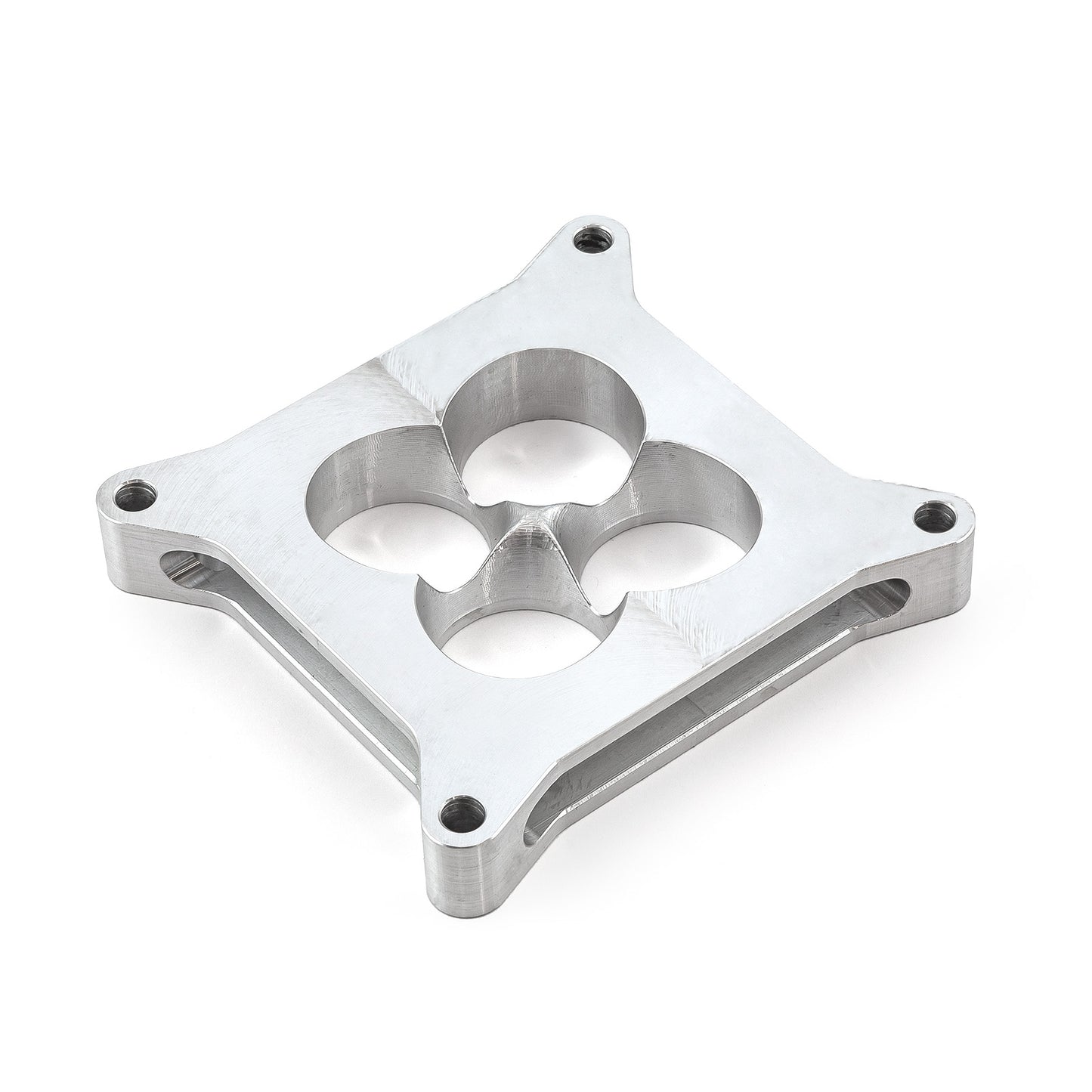 Speedmaster PCE120.1008 1" Aluminum 4150 CNC Machined Carburetor Spacer Square Bore 4 Port