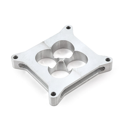 Speedmaster PCE120.1008 1" Aluminum 4150 CNC Machined Carburetor Spacer Square Bore 4 Port