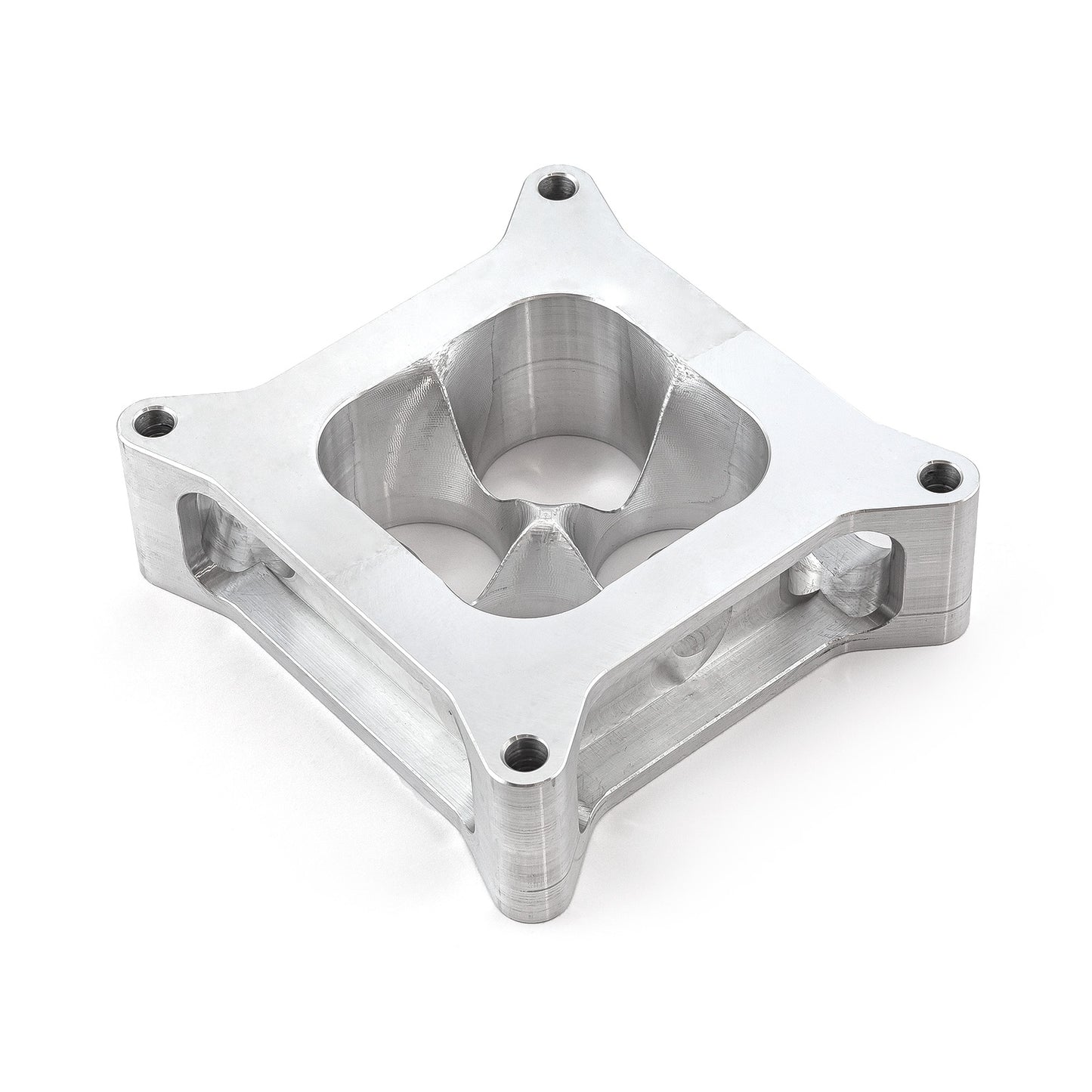 Speedmaster PCE120.1009 2" Aluminum 4150 CNC Machined Carburetor Spacer Square Bore 4 Port