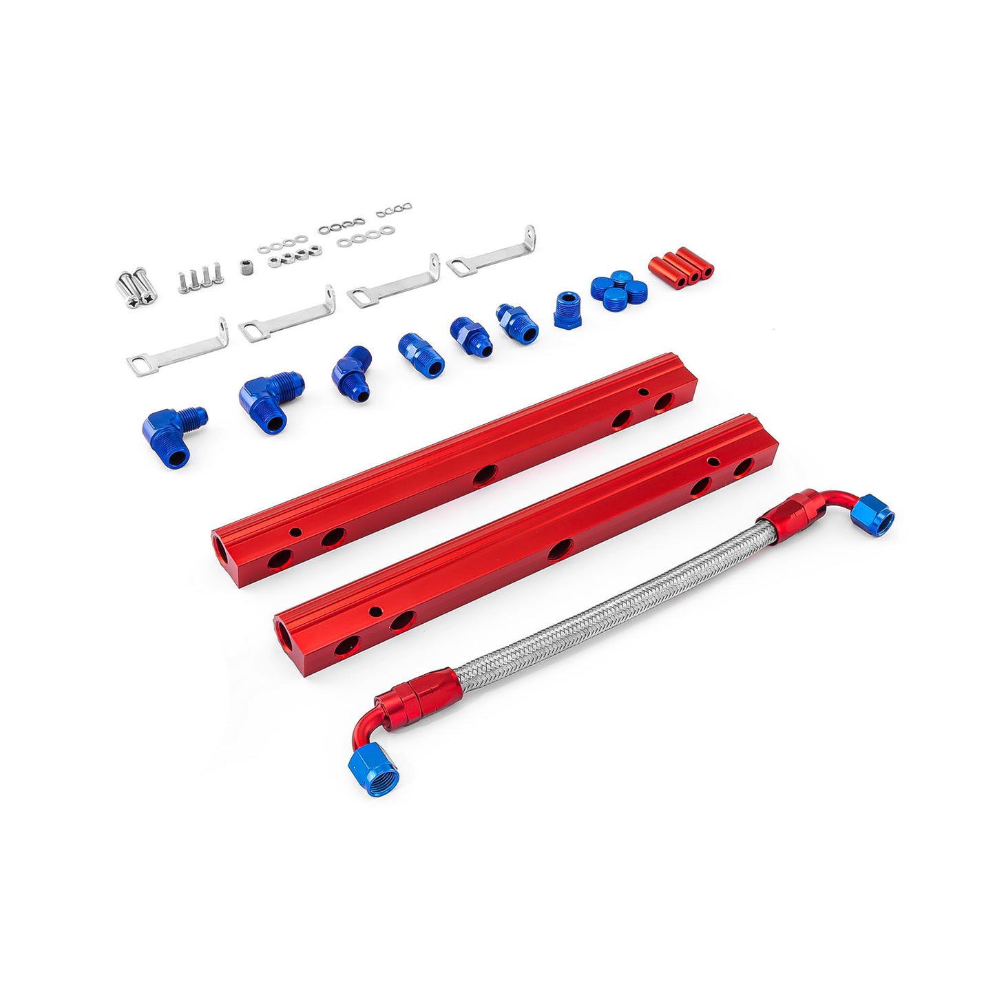 Speedmaster PCE137.1013 Pontiac 326 350 389 400 421 428 455 Single Billet Alum. Fuel Injector Rail Kit