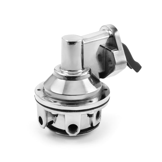 Speedmaster PCE146.1012 Fits Chevy BBC 454 High Volume Mechanical Fuel Pump Chrome 1/4" NPT Fitting