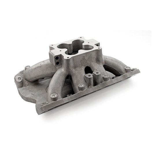 Speedmaster PCE147.1054 Fits Ford 351W Windsor 3V (4V W/Tongues) Fusion High Rise Intake Manifold Satin