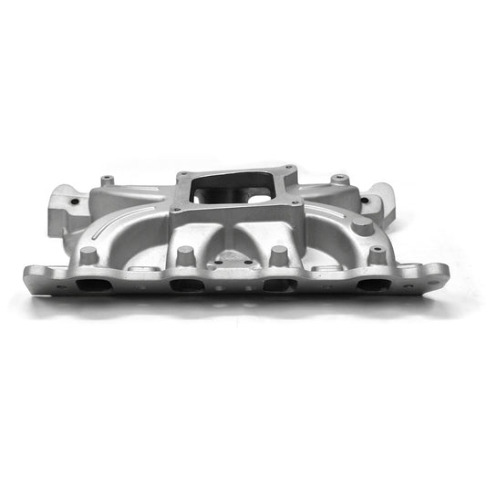 Speedmaster PCE147.1079 Fits Ford 302 351C Cleveland 2V Torque Low Rise Intake Manifold Satin